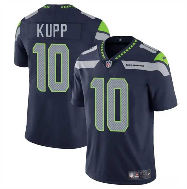 Men & Women & Youth Seattle Seahawks #10 Cooper Kupp Navy 2025 Vapor Limited Stitched Jersey,We sell and wholesale Men & Women & Youth Seattle Seahawks #10 Cooper Kupp Navy 2025 Vapor Limited Stitched Jersey on line form chian!